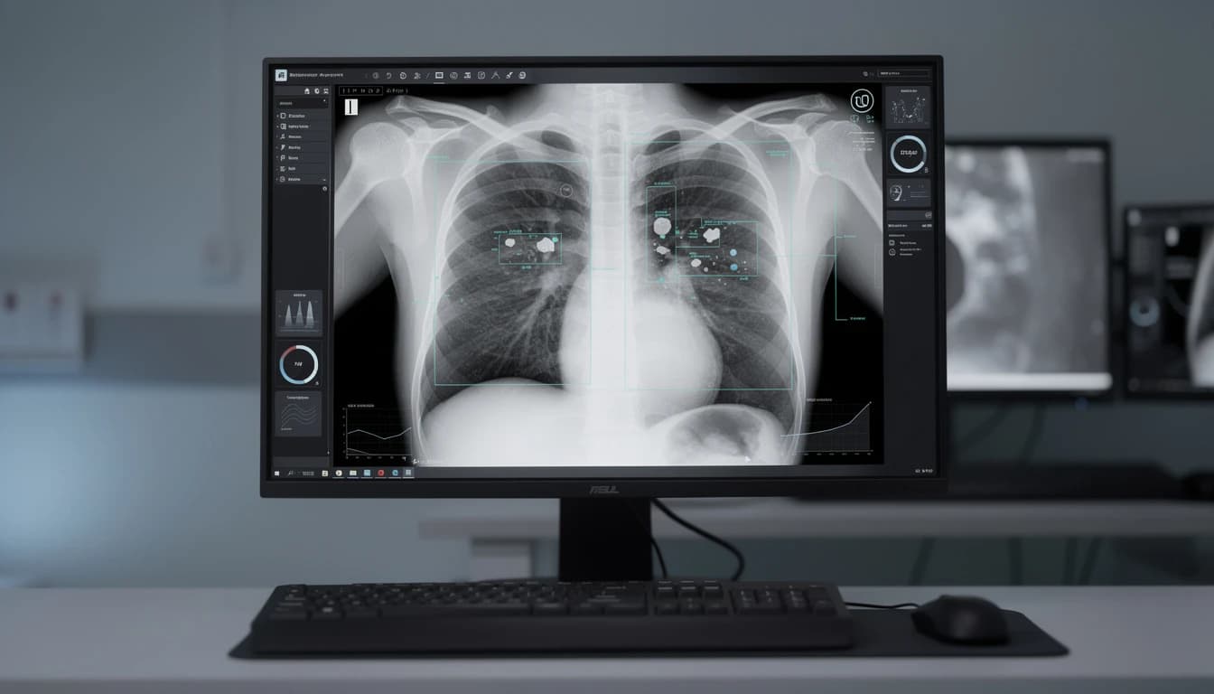 AI Medical Imaging Analysis - Chest X-Ray with AI Detection