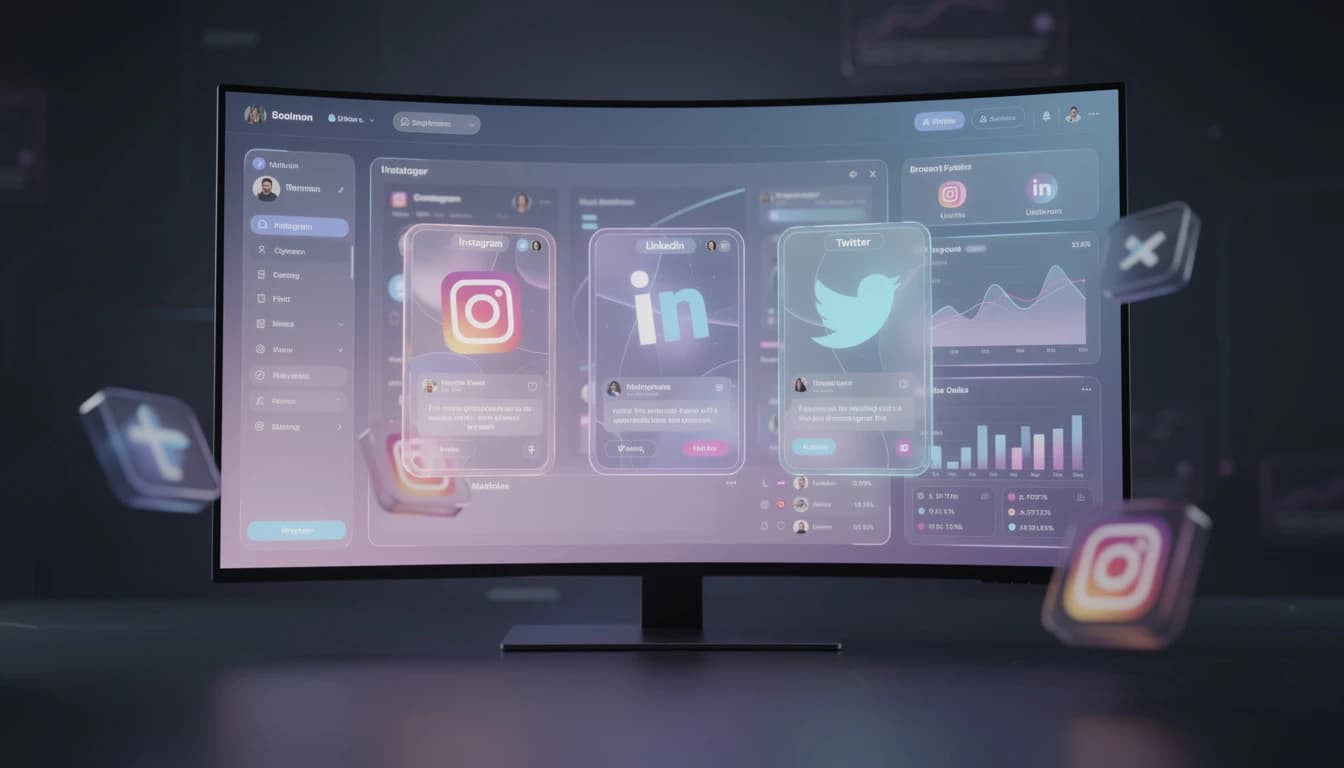 AI Social Media Manager Dashboard