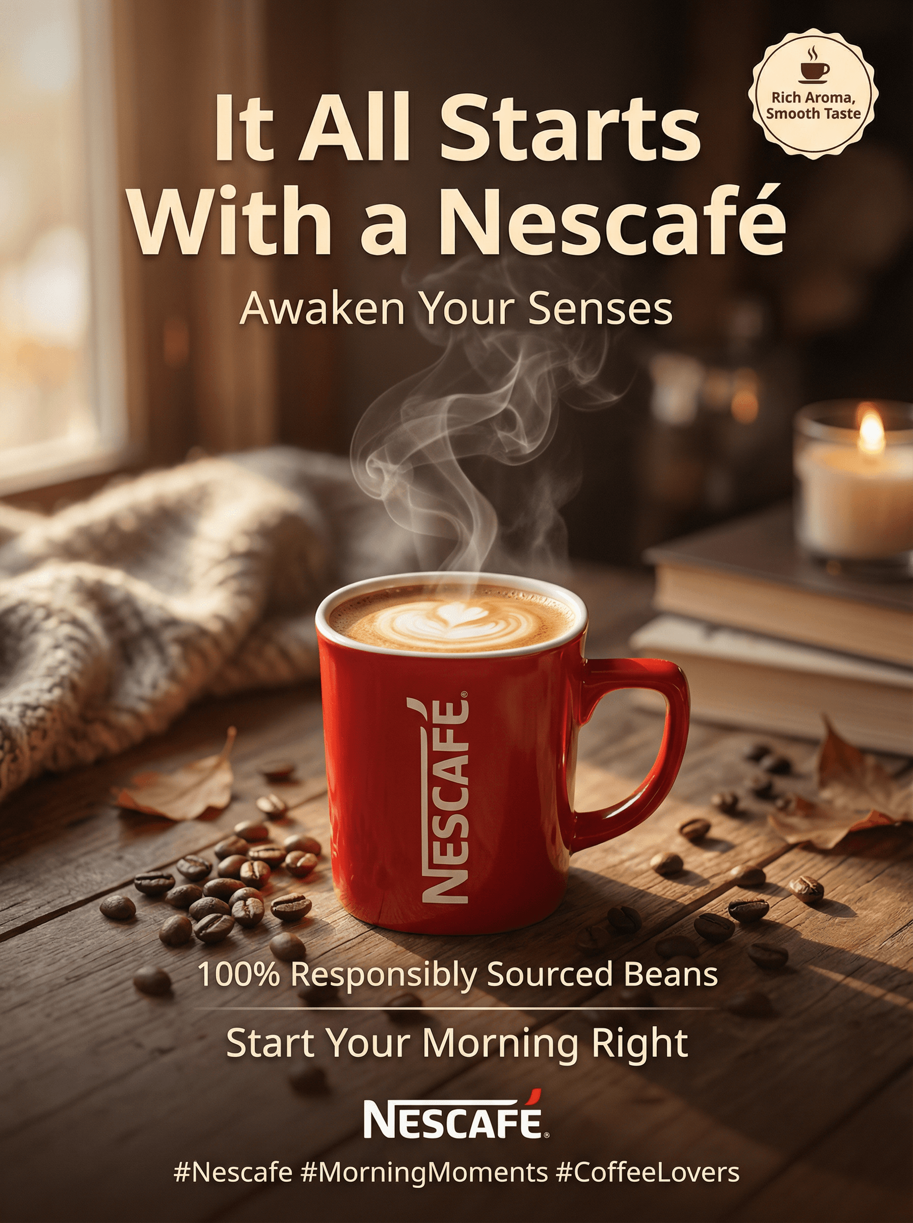 Nescafe social media post